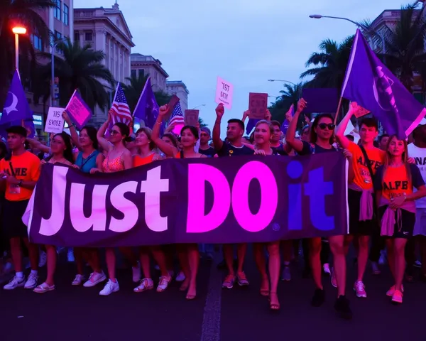 Diseño gráfico "Just Do It" Png de orgullo